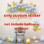 Birthday Party Vinyl Wall Decals Custom Names And Texts Wall Carousel 3
