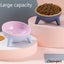 Cat Dog Bowl with Stand Pet Feeding Food Bowls Dogs Bunny Rabbit Carousel 4