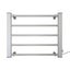 Pronti Heated Towel Rack Electric Bathroom Towel Rails Ev-90- Silver Carousel 1