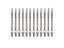Fox Smiling 3 6PCS Sliver Black 45mm 2BA Aluminium Dart Shafts For Professional Carousel 3