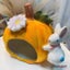 Cute Design Ceramics Pumpkin Small Animals Hamsters Rat Cage Guinea Carousel 4