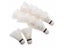 12 Pcs Badminton Balls Goose Feather Shuttlecocks White For Sport Training High Carousel 5
