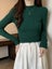 ZOKI Simple Women Sweater Winter Stand Collar Fashion Pullover Carousel 1