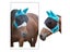 Horse Fly Mask Comfortable Breathable Horse Mask With Ear Anti Mosquito Horse Carousel 5