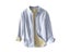 Winter Fashion Stripe Fleece Lined Male Long Sleeve Lapel Cotton Tops Carousel 6