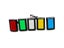 50 33mm 5V 12V LED Illuminated Rectangle Push Button For Light Arcade Game Carousel 5