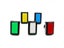50 33mm 5V 12V LED Illuminated Rectangle Push Button For Light Arcade Game Carousel 6