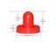 ABS Air Hockey Disc Accessories With Pucks Pusher Mallet For Adults Carousel 3