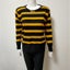Women's striped knitted sweater Elegant women's O-neck long-sleeved Carousel 3
