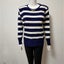 Women's striped knitted sweater Elegant women's O-neck long-sleeved Carousel 5