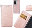 Oppo A57s case Wallet Leather case Embossed Elephant Pattern Carousel 1