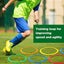 Agility rings for sport - 10 pack | 30cm rings choose from 4 colours in options Carousel 5