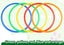 Agility rings for sport - 10 pack | 30cm rings choose from 4 colours in options Carousel 9