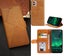 Motorola moto G32 PU leather wallet case embossed dot pattern tan Carousel 1