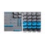 Giantz 44 Bin Wall Mounted Rack Storage Organiser Carousel 1