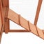 Chicken Coop with Nest Box Solid Fir Wood Oibnla Carousel 7