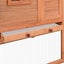 Chicken Coop with Nest Box Solid Fir Wood Oibnla Carousel 8