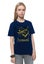 Kurt Cobain Kids T Shirt Laces Wheel Logo new Official Navy Blue (Ages 3-14 yrs) Carousel 1