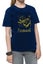 Kurt Cobain Kids T Shirt Laces Wheel Logo new Official Navy Blue (Ages 3-14 yrs) Carousel 3