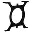Coffee Table Legs 2 Pcs O-frame Cast Iron Carousel 3