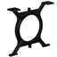 Coffee Table Legs 2 Pcs O-frame Cast Iron Carousel 4