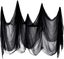 Halloween Black Creepy Cloth Party Decorations Outdoor Scary Spooky Fabric Gauze Carousel 1