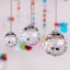 Clear Crystal Lighting Ball Feng Shui Lamp Prism Rainbow Sun Catcher Wedding Carousel 9