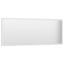 Bathroom Furniture Set Glossy Look White Chipboard Tbiolon Carousel 7