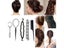 5Pcs Women Hair Hook Needle Stick Fishtail Coil Comb DIY Hairstyling Tools Carousel 6