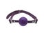 4 Colors Faux Leather Mouth Gag Adjustable Silicone Ball Adult Flirting Fetish Carousel 4