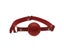 4 Colors Faux Leather Mouth Gag Adjustable Silicone Ball Adult Flirting Fetish Carousel 6