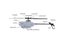 C127 RC Helicopter 720P RC Drone Camera Wide Angle 2.4GHz 6-Axis Wifi Single Carousel 6