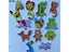 1bag/LOT.owl Frog Lion Dinosaur Giraffe Squirrel Rhinoceros Bee Foam Stickers Carousel 5