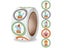 New 500pcs Reward Motivational Stickers Cartoon Animal Kids Toy Circus Elephant Carousel 3