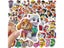 100PCS Kids Anime PAW Patrol Dog Toy Stickers Cartoon Animal Bubble Suitcase Carousel 3