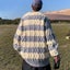 Autumn Winter Striped Fashion Casual Loose Male Sweaters Long Sleeve Carousel 3