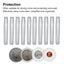 Pcs Coin Capsules Holder Plastic Coin Holder Capsule Protector Case Carousel 3