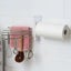 Nordic Bathroom Towel Rack Rotatable Towel Holder Space ABS Carousel 4
