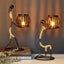 Nordic Metal Candlestick Abstract Character Sculpture Candle Holder Carousel 2