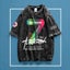 HOUZHOU Graphic T-shirt for Men T-shirt Harajuku Black Tee Tops Male Carousel 1