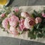 Artificial Flower Wreath Door Threshold Garland Home Wedding Party Carousel 6