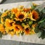 Artificial Flower Wreath Door Threshold Garland Home Wedding Party Carousel 7