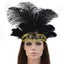 Fashion Accessories Hair Band Indian Peacock Feather Headdress Hair Carousel 4