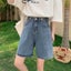 Feynzz Fashion Summer Half Women Denim Shorts High Waist Belted Loose Carousel 3