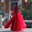 Original Hanfu Women's Ancient Costume Red Elegant Sequins Shimmering Carousel 7