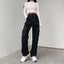 Cargo Pants Women Hippie Streetwear Punk High Waist Korean Style Carousel 7