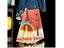 Ming Dynasty Han fu Square-neck Patchwork Print Horse Face Skirt Carousel 1