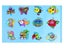 6PCS/LOT.Mix Animals Sun Catcher Hanger Paint Hobby Spring Crafts Birthday Carousel 3