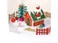 Children Handmade DIY Painting Christmas Biscuit House Festival Decorations Carousel 3