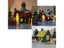 Children Handmade DIY Painting Christmas Biscuit House Festival Decorations Carousel 5
